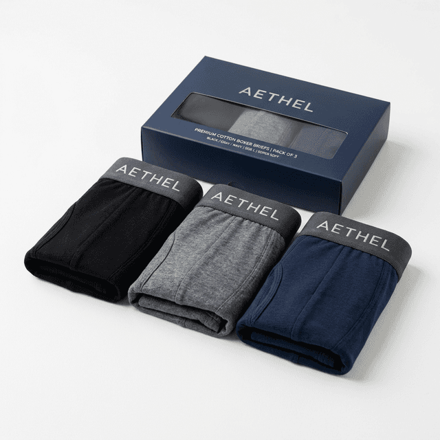 Folded premium men's clothing